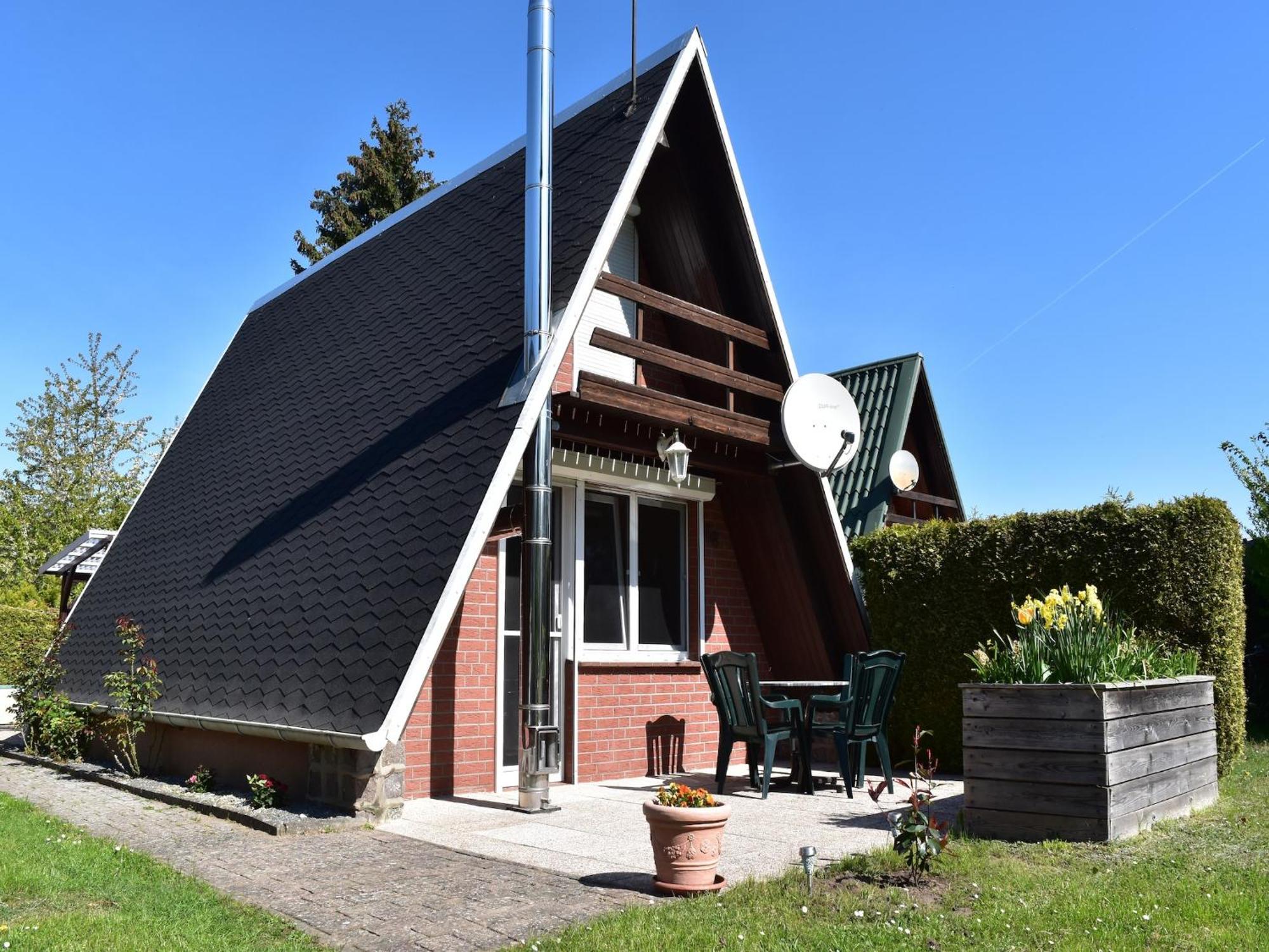 Ferienhaus Am Duemmer See In Perlin Экстерьер фото