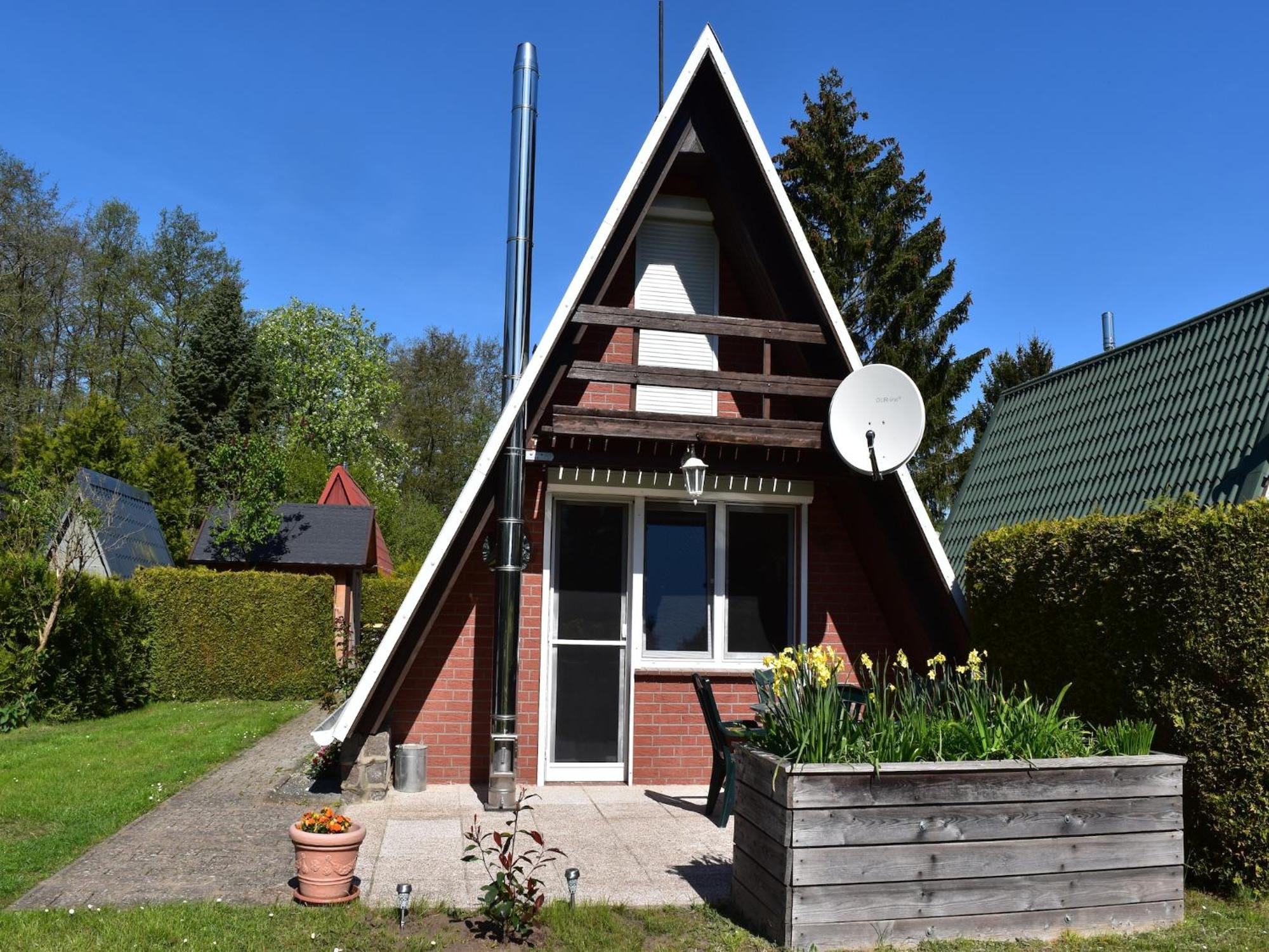 Ferienhaus Am Duemmer See In Perlin Экстерьер фото